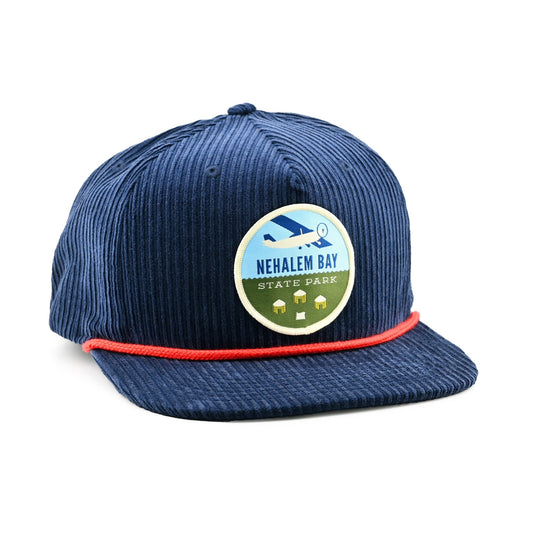 Nehalem Bay Corduroy Hat | Patchmarks Oregon State Parks