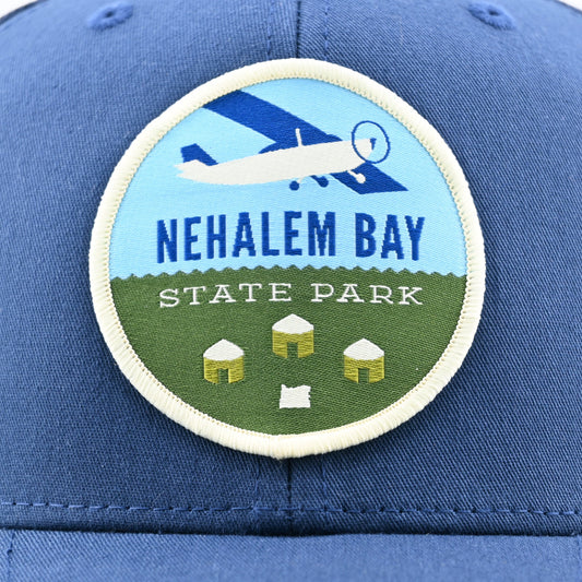 Nehalem Bay Trucker Hat | Patchmarks Oregon State Parks