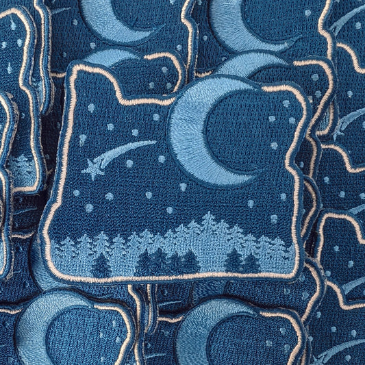 Dark Sky - 2.25" Iron-on Patch | Patchmarks Oregon State Parks