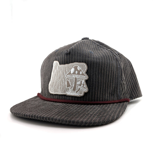 Mushroom - Cord Hat | Patchmarks Oregon State Parks