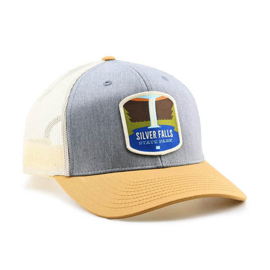 Silver Falls Trucker Hat | Patchmarks Oregon State Parks