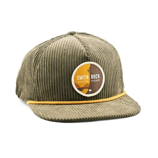 Smith Rock Corduroy Hat | Patchmarks Oregon State Parks