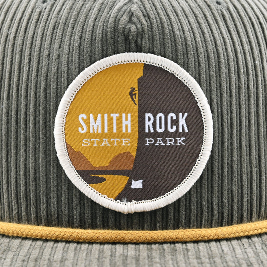 Smith Rock Corduroy Hat | Patchmarks Oregon State Parks