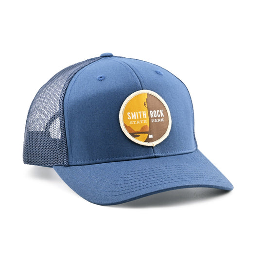 Smith Rock Trucker Hat | Patchmarks Oregon State Parks
