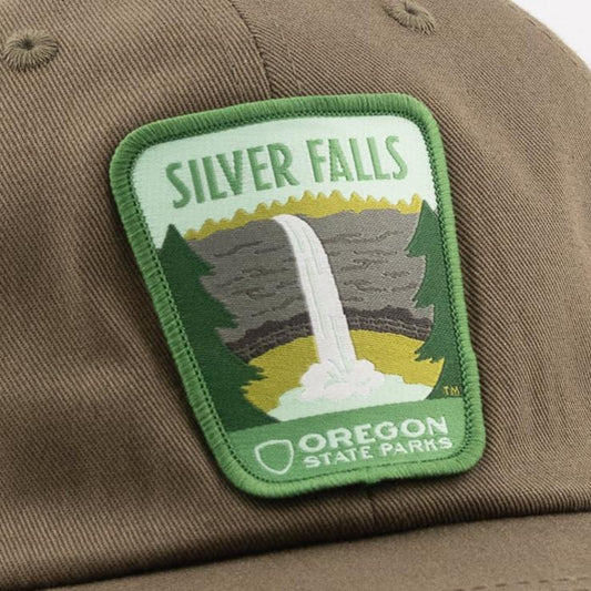 Silver Falls Baseball Hats | Patchmarks Oregon State Parks