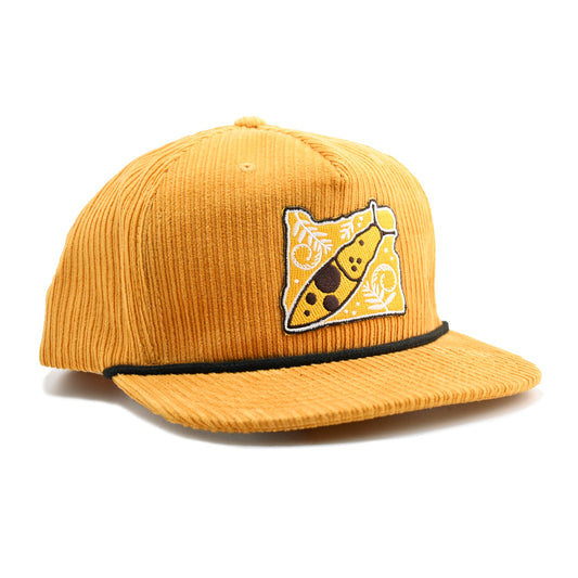 Banana Slug Cord Hat | Patchmarks Oregon State Parks