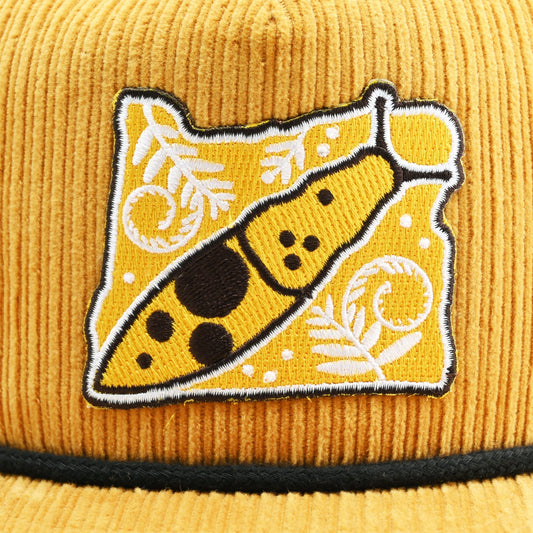 Banana Slug Cord Hat | Patchmarks Oregon State Parks