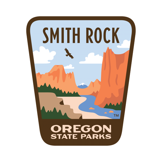 Smith Rock, 3.25” Weatherproof Sticker