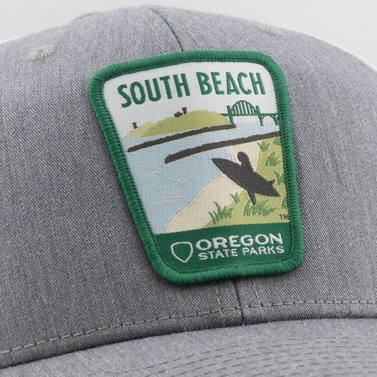 South Beach Trucker Hat | Patchmarks Oregon State Parks
