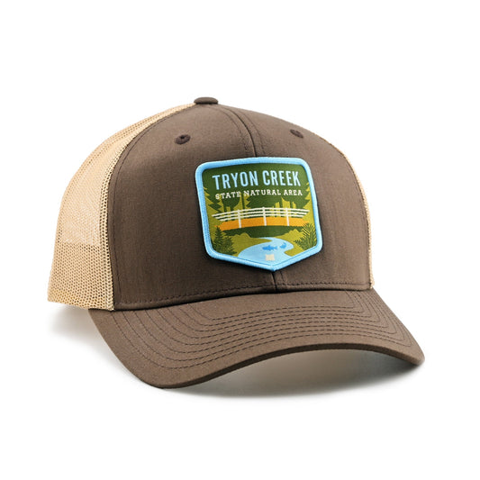 Tryon Creek Bridge Trucker Hat | Patchmarks Oregon State Parks