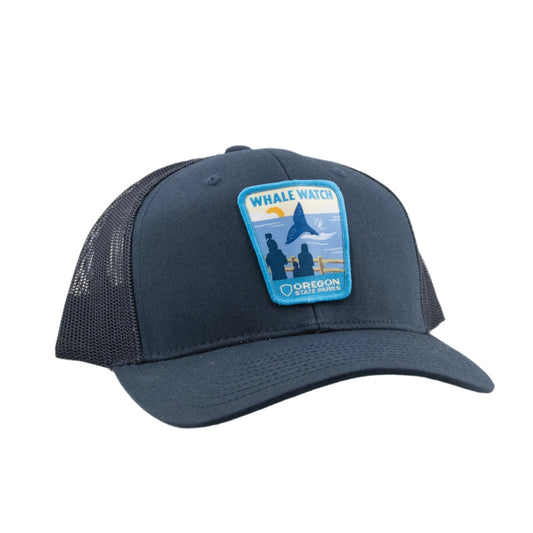 Whale Watch Trucker Hat | Patchmarks Oregon State Parks