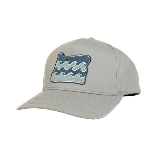 Water Ways Snapback Hat | Patchmarks Oregon State Parks