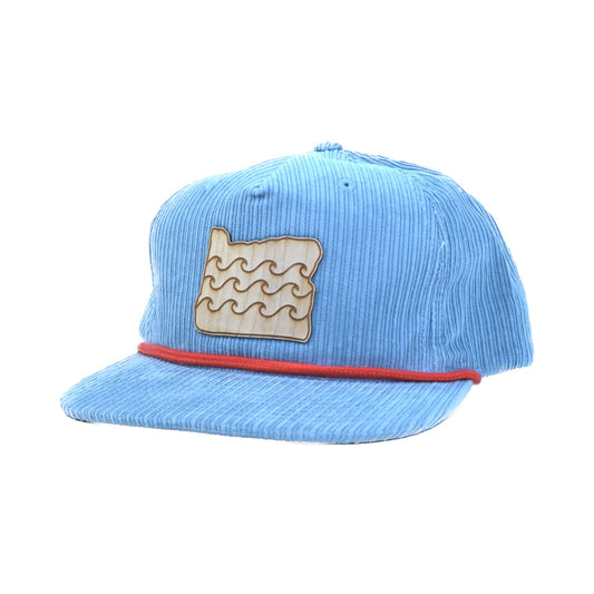 Water Ways - Wood Patch Cord Hat | Patchmarks Oregon State Parks