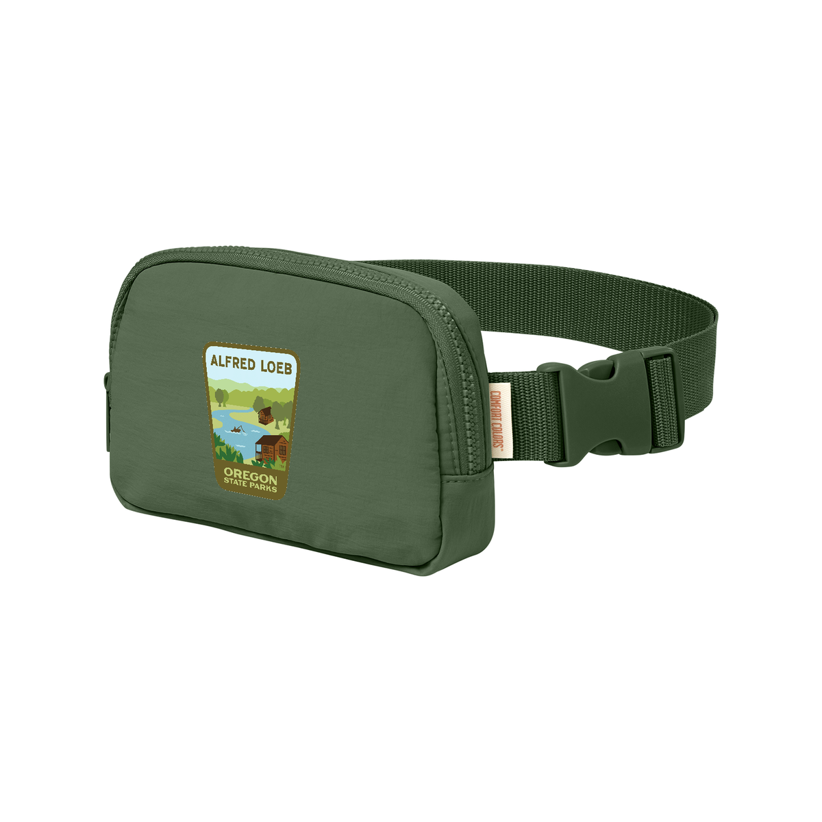 Alfred Loeb Sling Bag - Moss, side