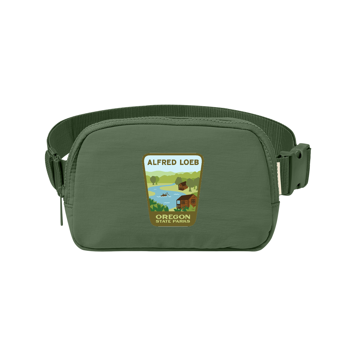 Alfred Loeb Sling Bag - Moss