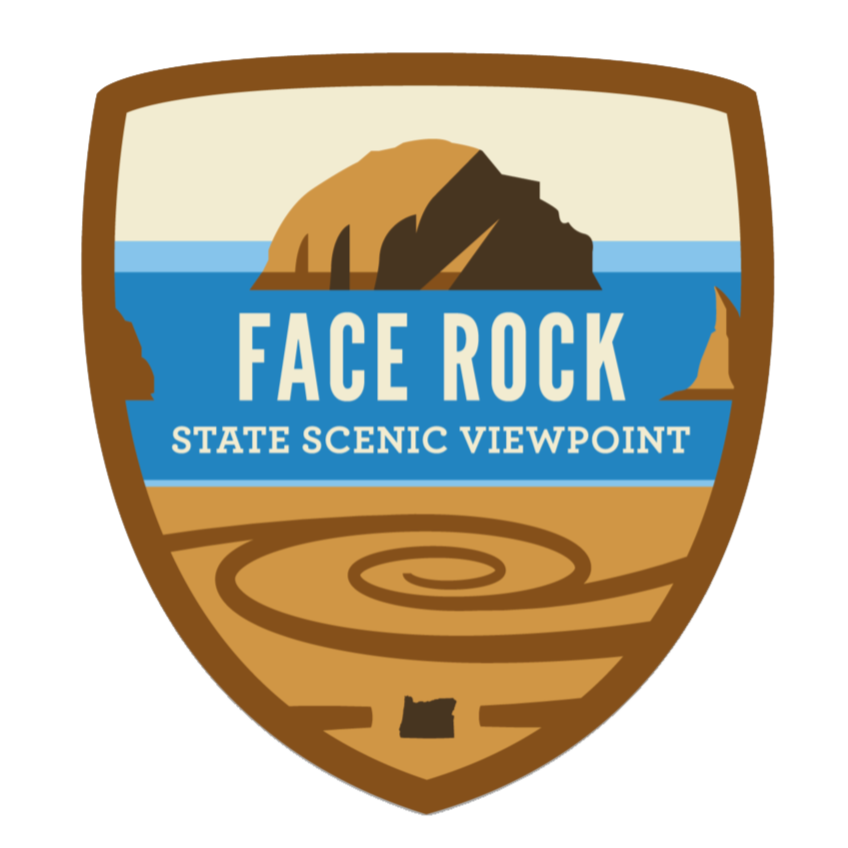 Face Rock State Scenic Viewpoint Patch | Patchmarks Oregon State Parks