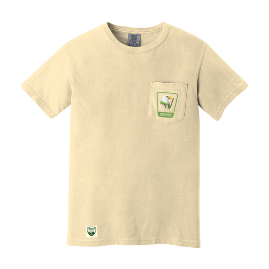 Bald Eagle Comfort Colors Heavyweight Pocket T-Shirt