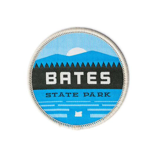 Bates, 3" Iron-on Patch | Patchmarks Oregon State Parks