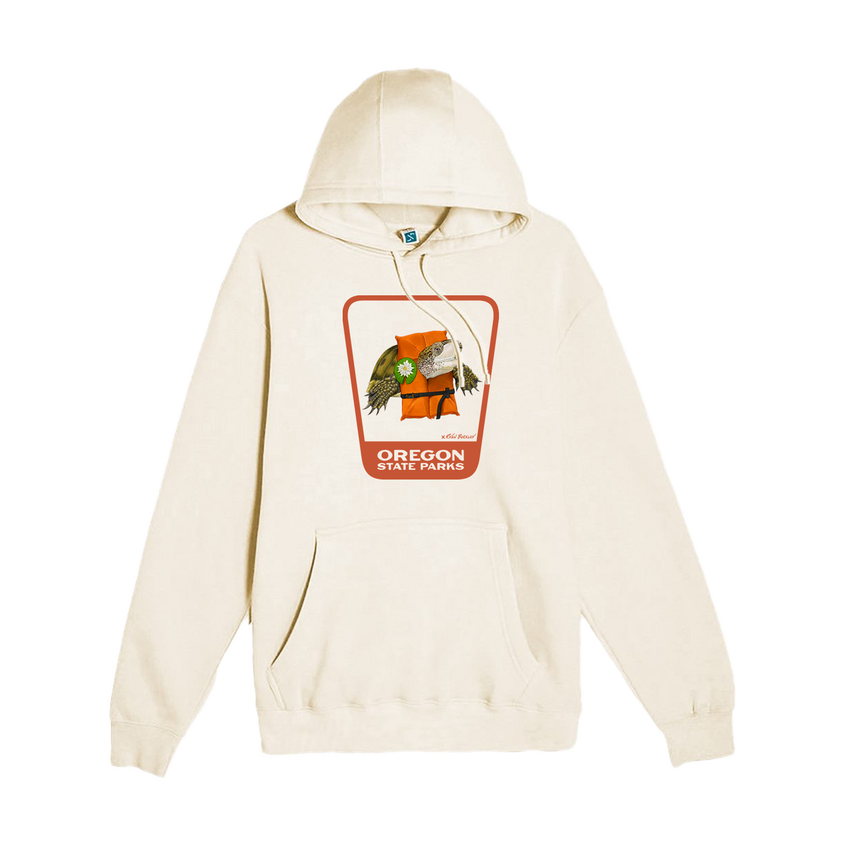 Western Pond Turtle Pullover Hoodie