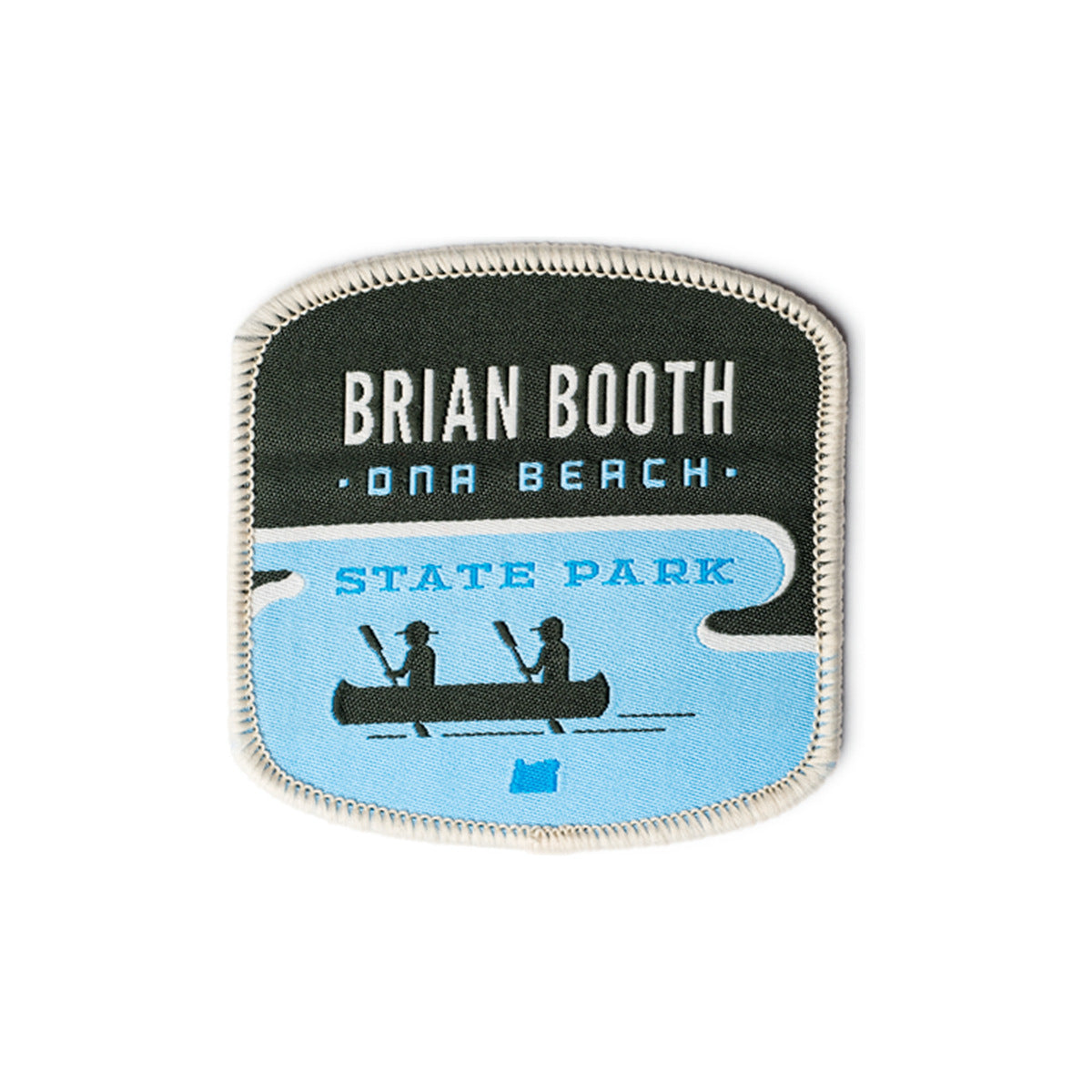 Brian Booth, 3" Iron-on Patch | Patchmarks Oregon State Parks