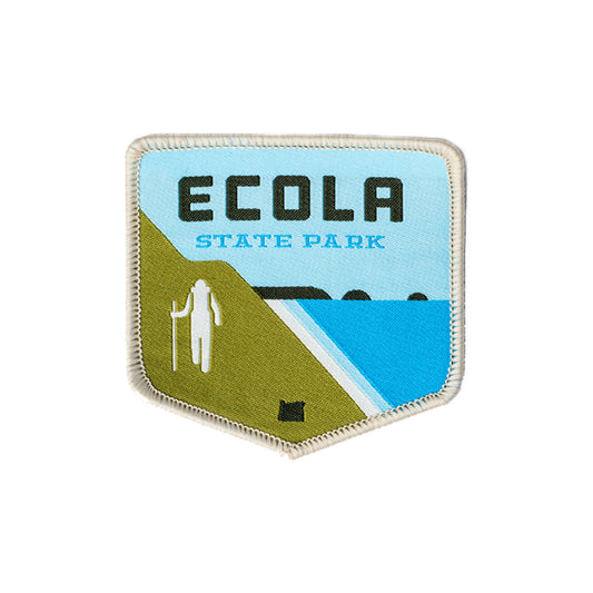 Ecola, 3" Iron-on Patch | Patchmarks Oregon State Parks