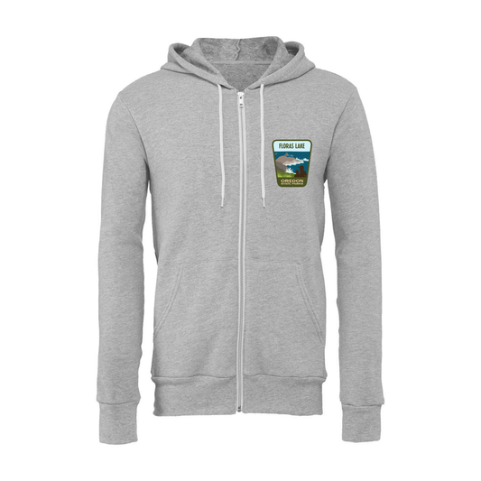 Floras Lake Zip Hoodie