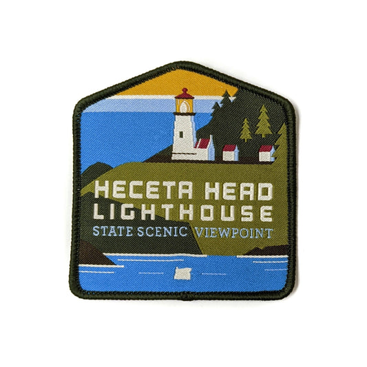 Heceta Head Lighthouse State Scenic Viewpoint Patch | Patchmarks Oregon State Parks