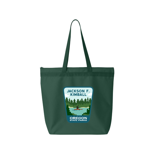 Jackson F. Kimball Large Zippered Tote