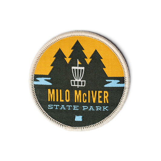 Milo McIver, 3" Iron-on Patch | Patchmarks Oregon State Parks