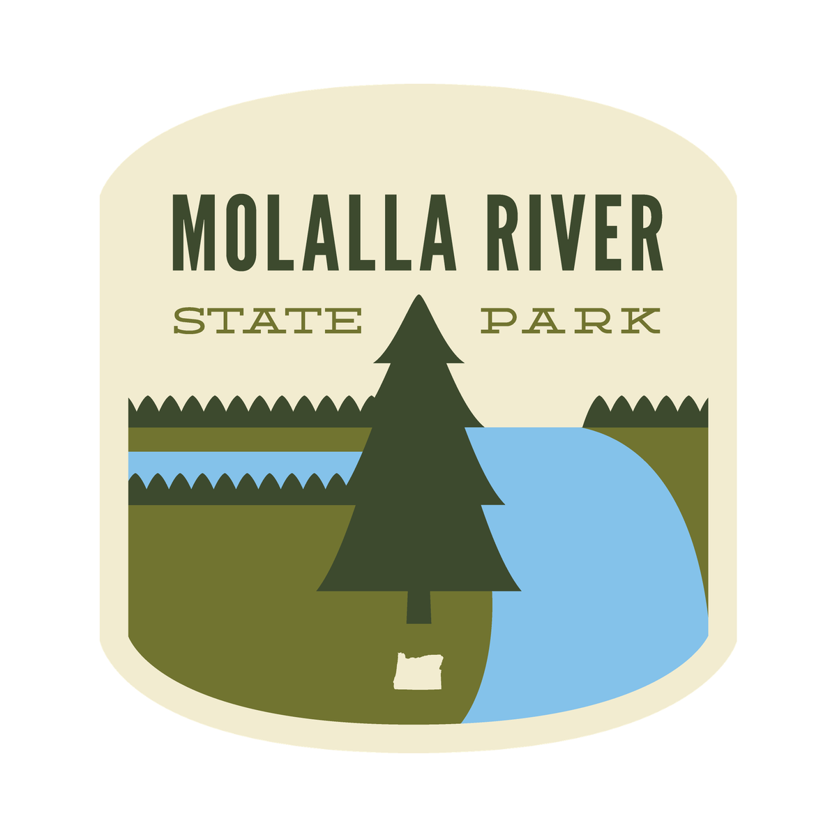 Molalla River State Park Sticker