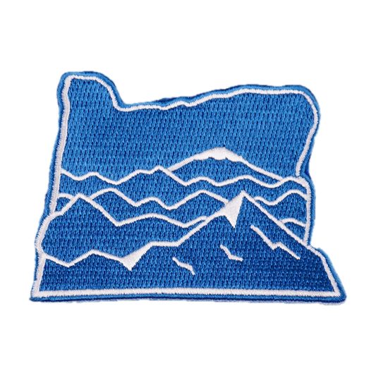 Mountains - Embroidered Patch | Patchmarks Oregon State Parks