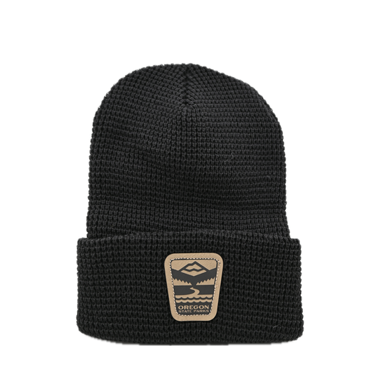 Oregon State Parks x Draplin Design Co, Beanie in Black