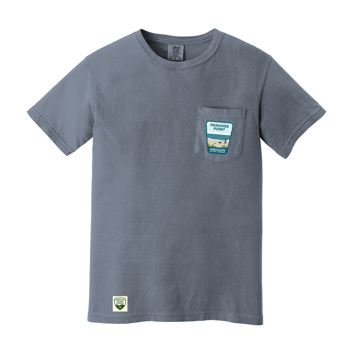 Paradise Point Comfort Colors Heavyweight Pocket T-Shirt