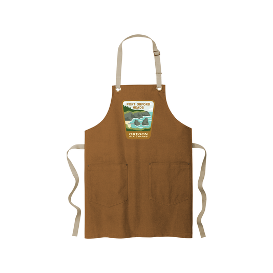 Port Orford Heads Canvas Two-Pocket Apron