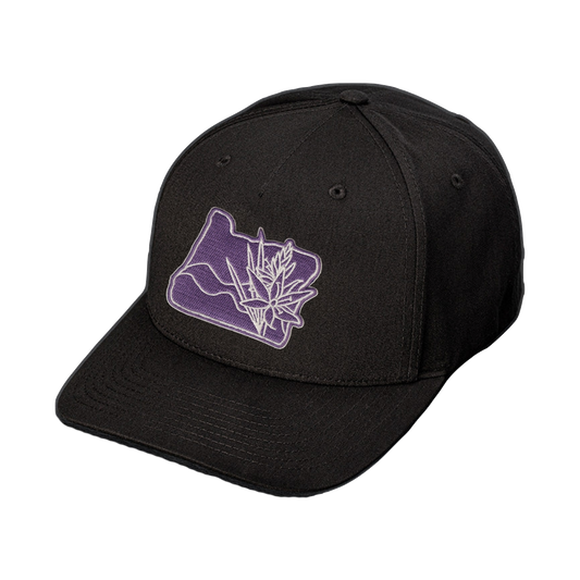 Camas Lily - Snapback Hat | Patchmarks Oregon State Parks