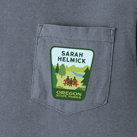 Sarah Helmick Comfort Colors Heavyweight Pocket T-Shirt - pocket