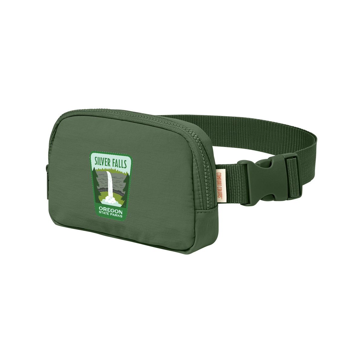 Silver Falls Sling Bag - Moss, side