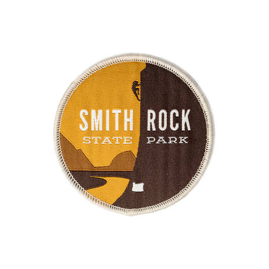 Smith Rock, 3" Iron-on Patch | Patchmarks Oregon State Parks