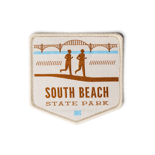 South Beach, 3" Iron-on Patch | Patchmarks Oregon State Parks