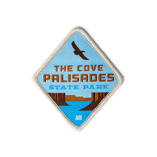 The Cove Palisades, 3" Iron-on Patch | Patchmarks Oregon State Parks