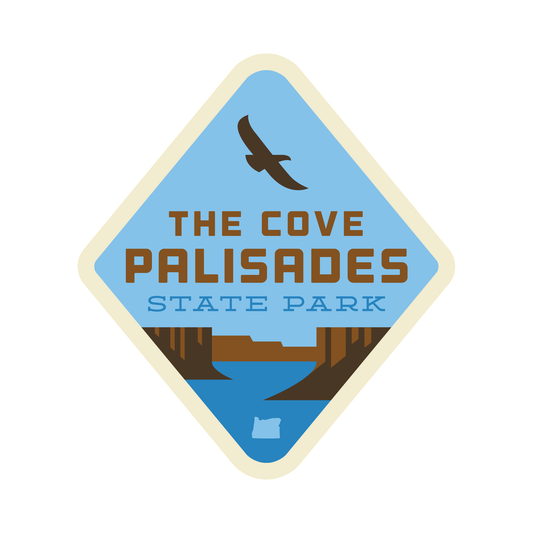 The Cove Palisades State Park Sticker
