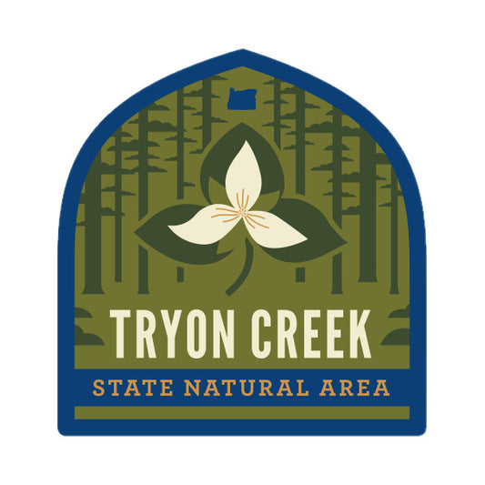 Tryon Creek, 4” Weatherproof Sticker
