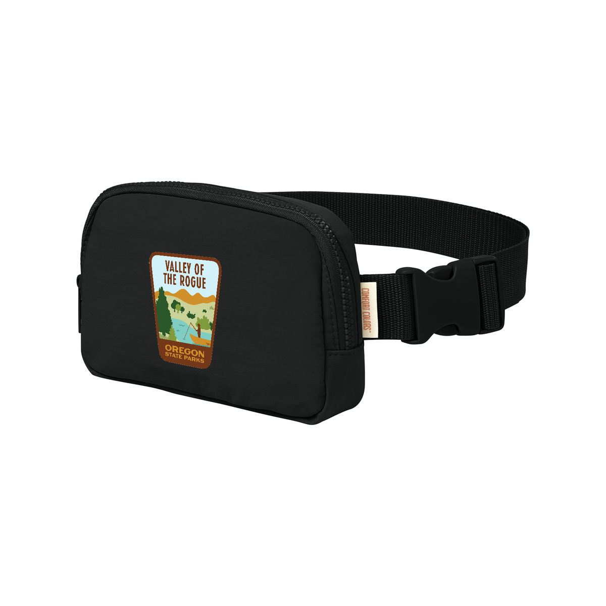 Valley of the Rogue Sling Bag - Black, side