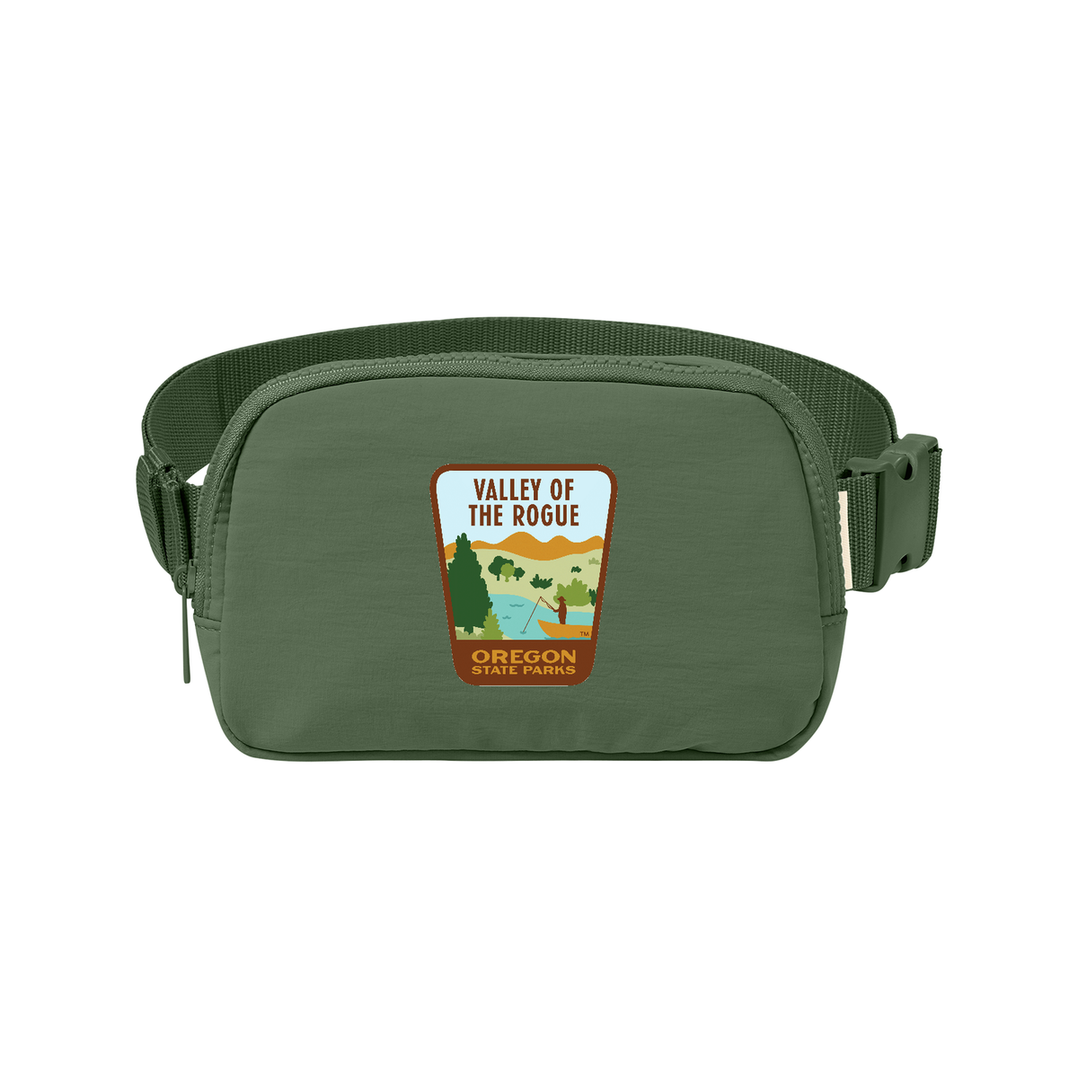 Valley of the Rogue Sling Bag - Moss