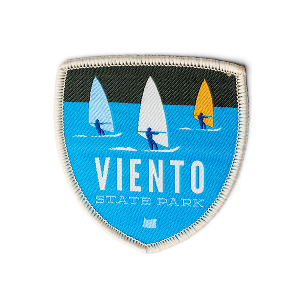 Viento, 3" Iron-on Patch | Patchmarks Oregon State Parks
