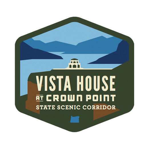 Vista House, 3.5” Weatherproof Sticker