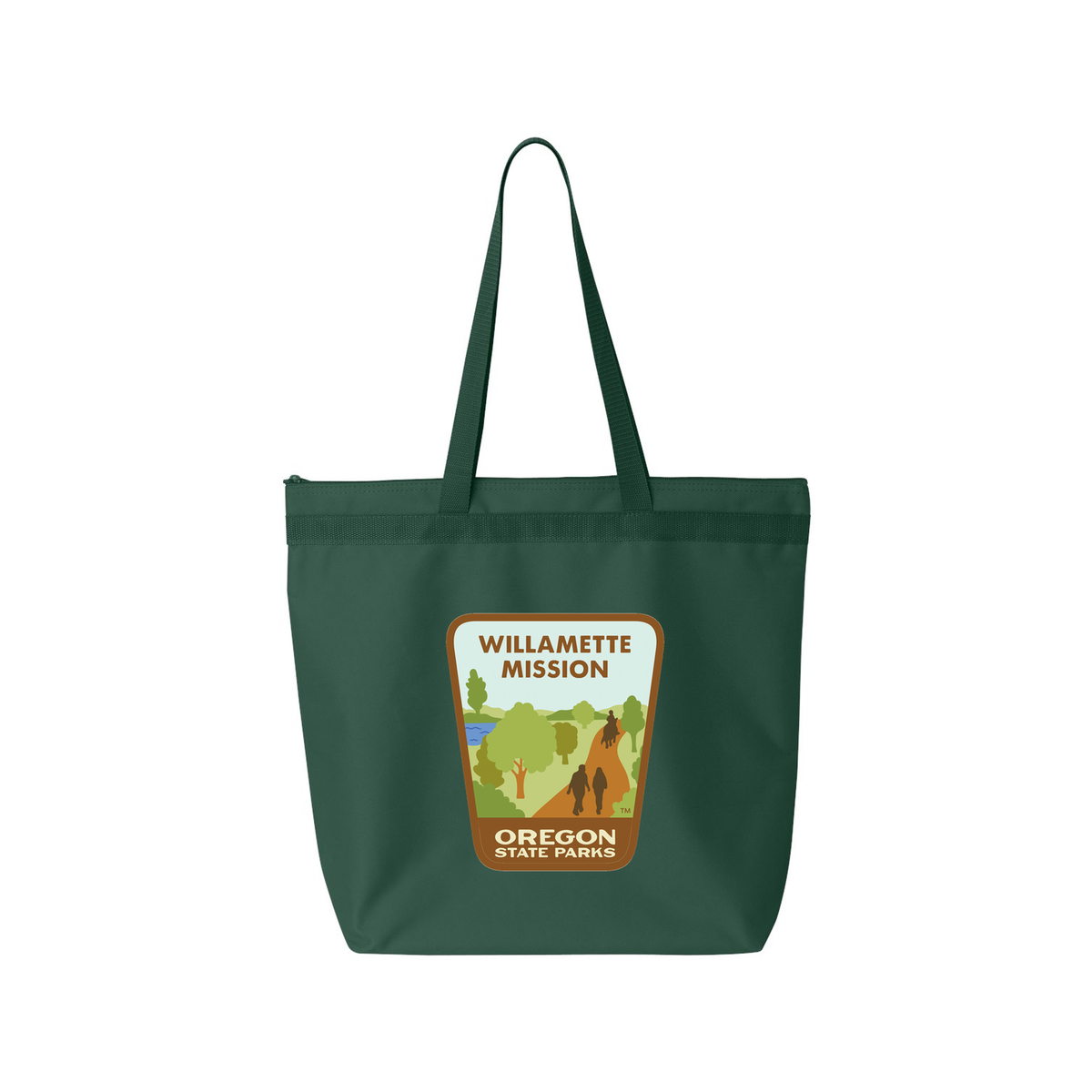 Willamette Mission Large Zippered Tote