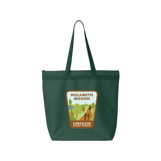 Willamette Mission Large Zippered Tote