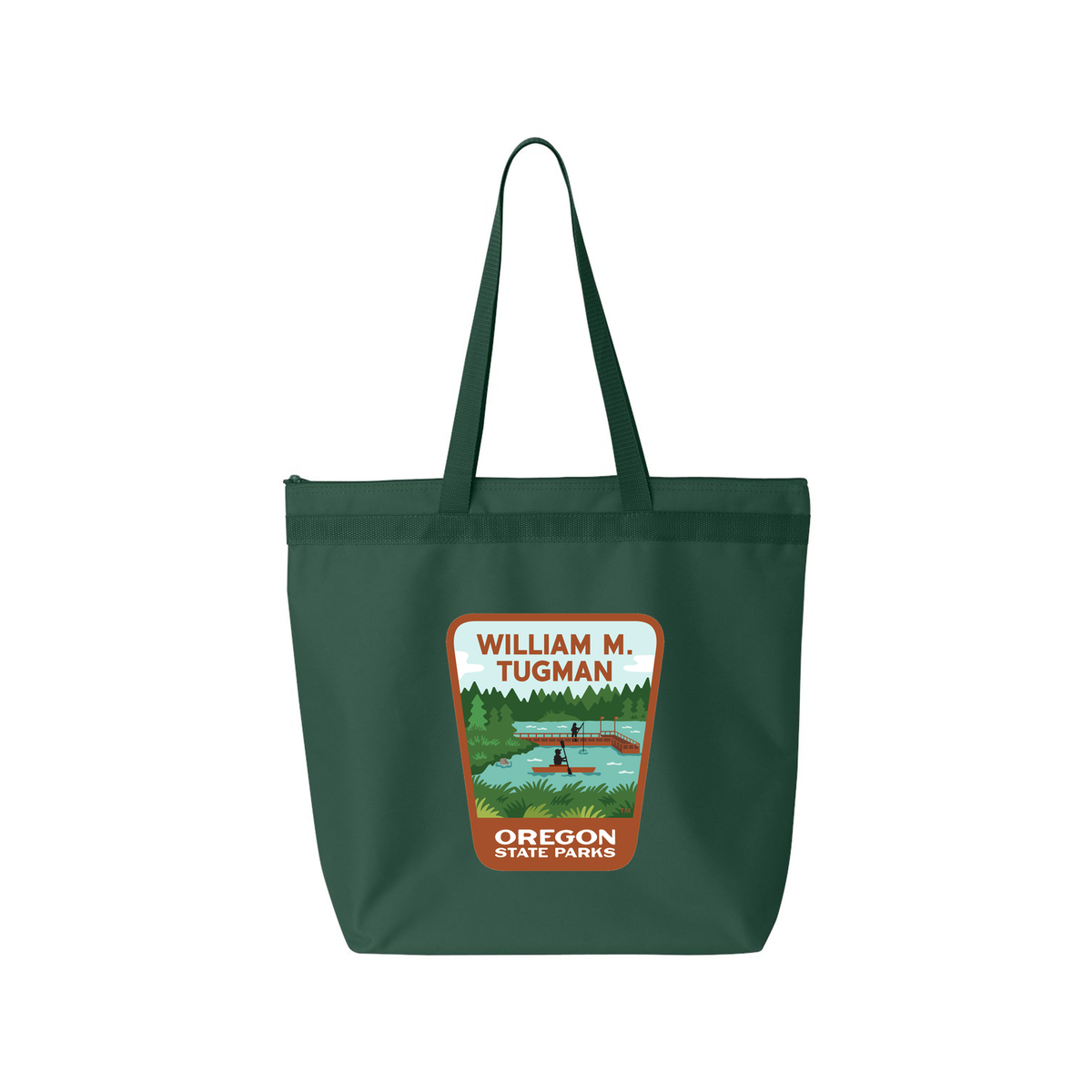 William Tugman Large Zippered Tote